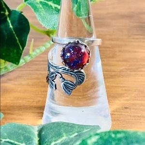 Vintage Sterling Dragons Breath Ring